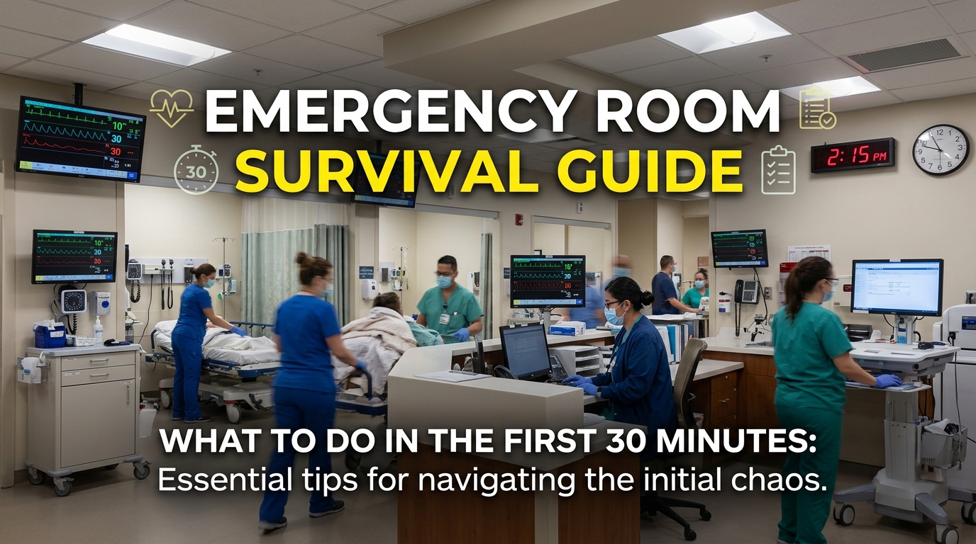 Emergency Room Survival Guide: What to Do in the First 30 Minutes