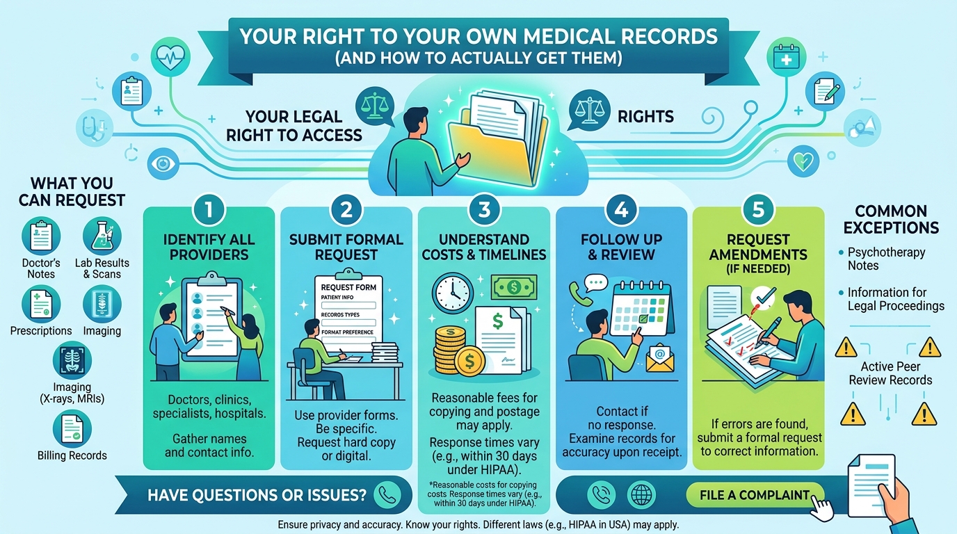 Your Right to Your Own Medical Records (And How to Actually Get Them)