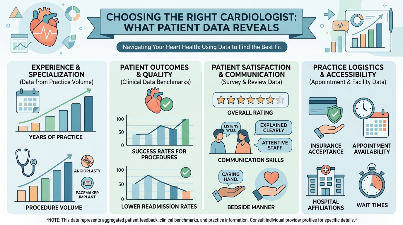 Choosing the Right Cardiologist: What Patient Data Reveals