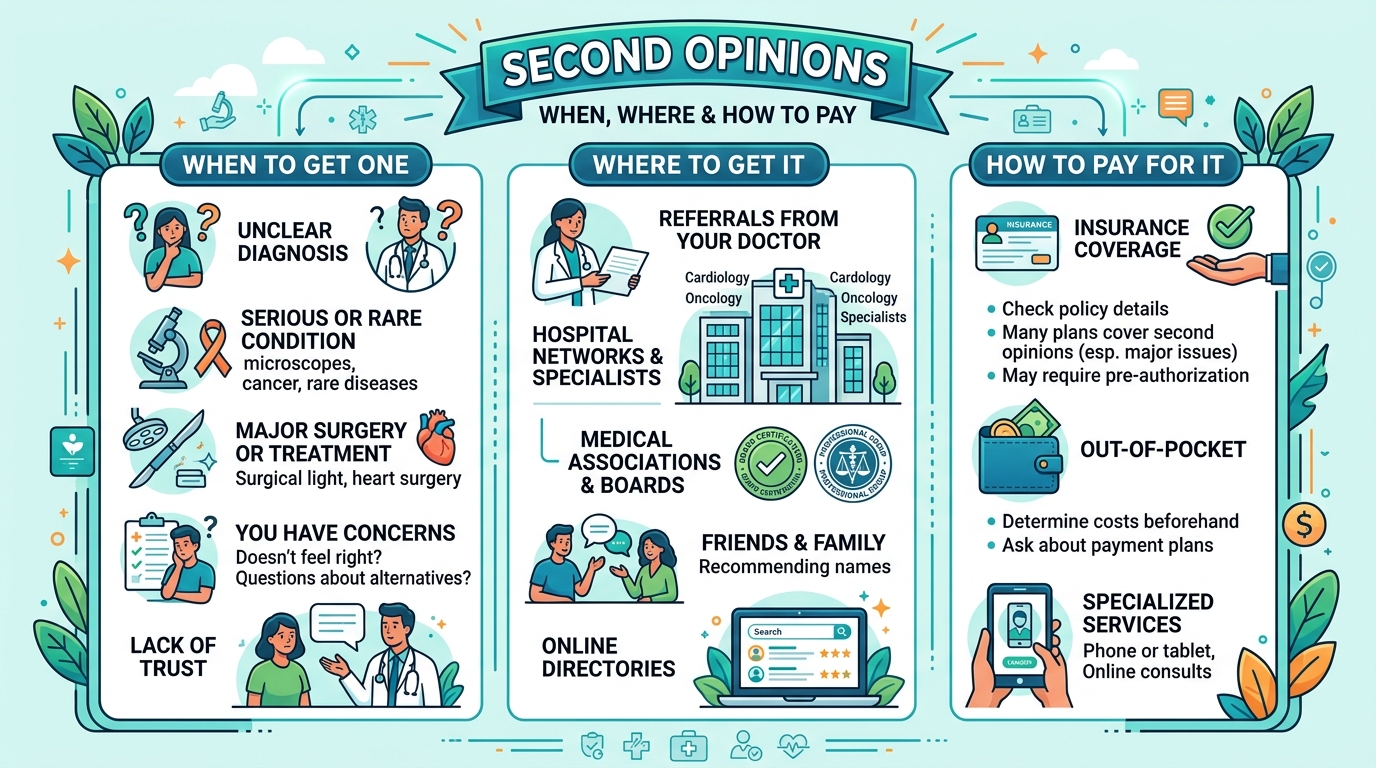 Second Opinions: When to Get One, Where to Get It, How to Pay for It