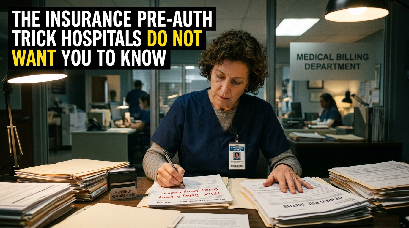 The Insurance Pre-Auth Trick Hospitals Do Not Want You to Know