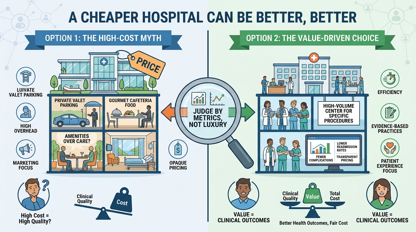 When a Cheaper Hospital Is Actually the Better Choice