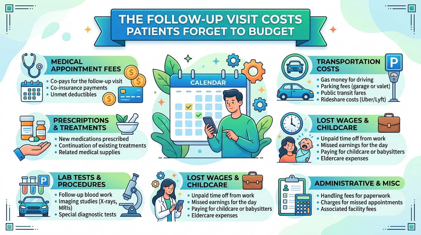 The Follow-Up Visit Costs Patients Forget to Budget