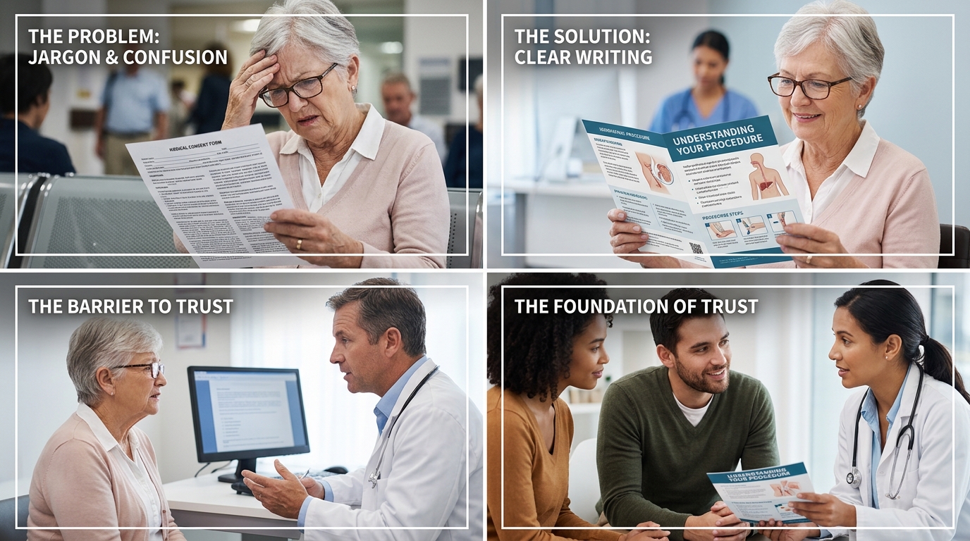 Why Clear Medical Writing Builds Patient Trust